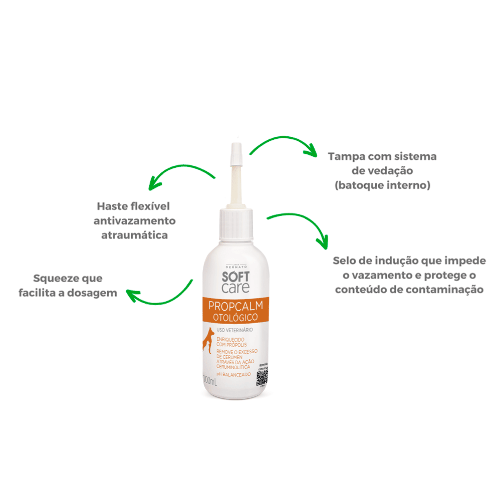 Encontraproduto.com.br - Limpeza Auricular com Própolis Propcalm Otológico Soft Care