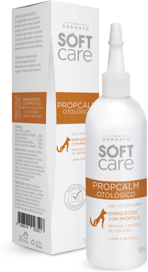 Encontraproduto.com.br - Limpeza Auricular com Própolis Propcalm Otológico Soft Care