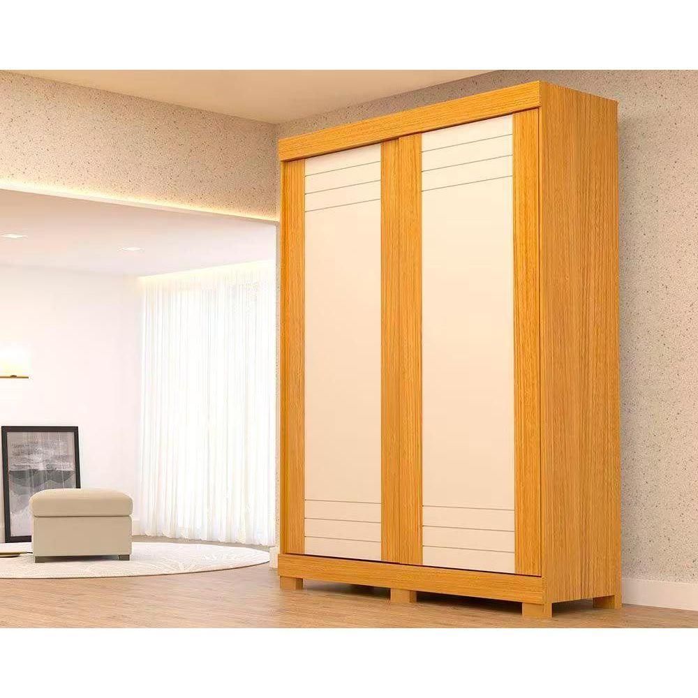 Encontraproduto.com.br - ROUPEIRO ACP AYLA NAT/OFW 2 PORTAS COM PÉS