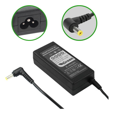 Fonte Para Notebook Acer 19v 3,42a Bivolt 5,5x1,7mm Green