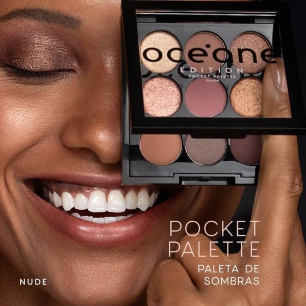 Encontraproduto.com.br - Paleta de Sombras - Pocket Palette Nude Océane Edition 7g