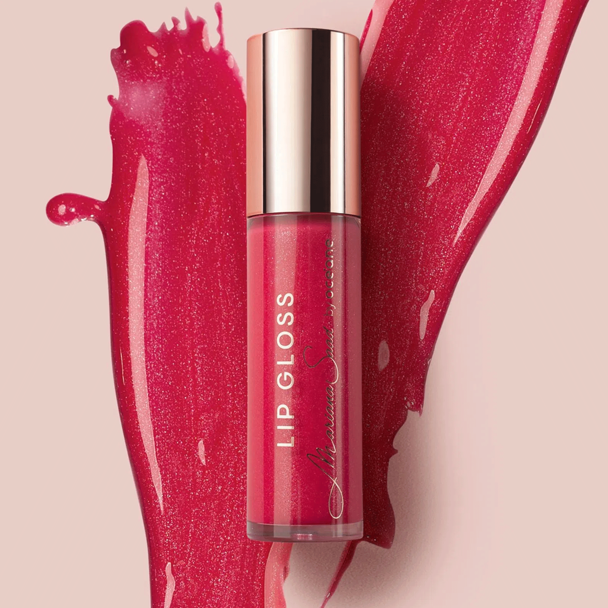 Encontraproduto.com.br - Brilho Labial Vermelho Mariana Saad Berry Pink Acabamento Brilhante 4g Océane