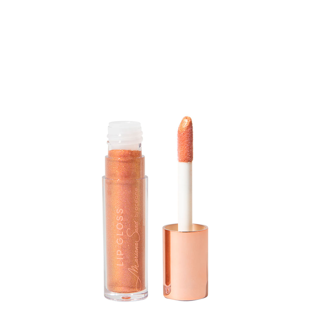 Mariana Saad lipgloss Sunset rosa Dourado 4g