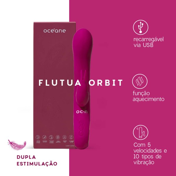 Encontraproduto.com.br - Vibrador Rosa - Flutua Orbit