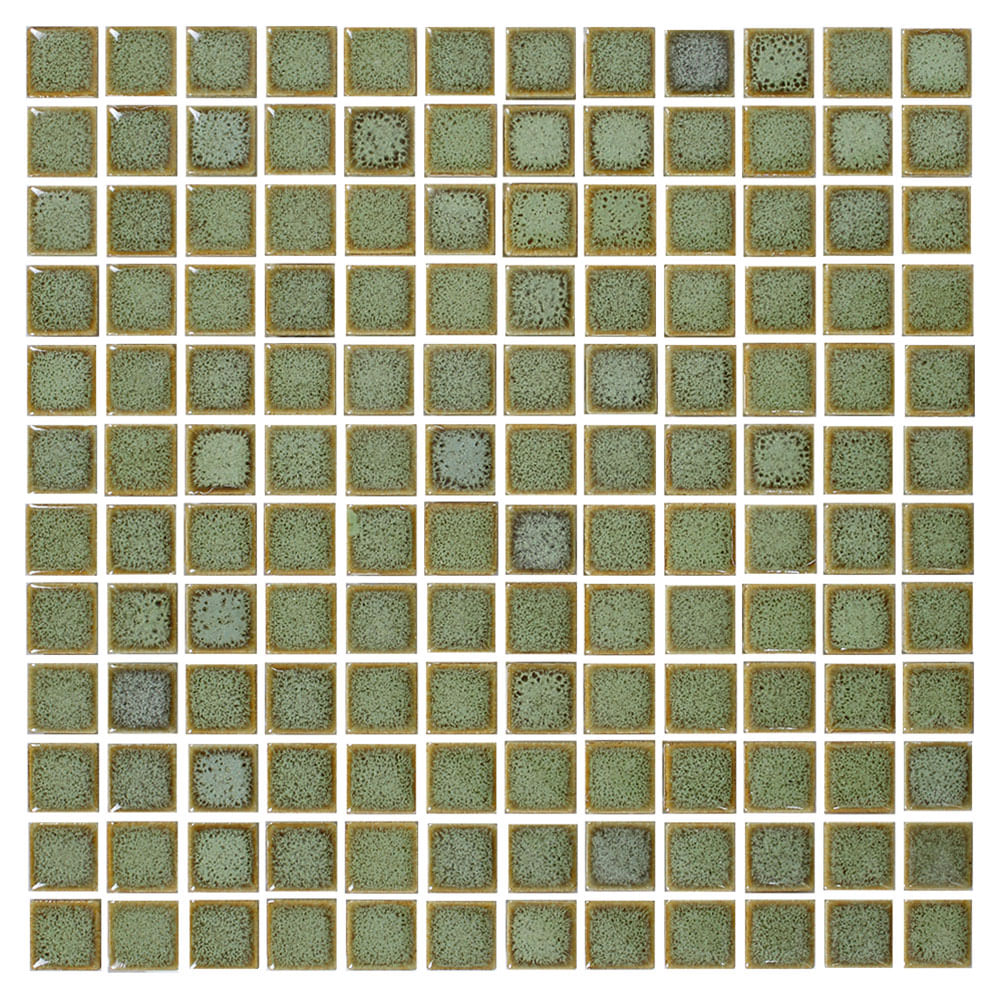 Pastilha Cerâmica Nefertiti Avocado 2X2 Placa 30X30cm