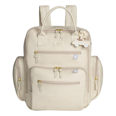 Encontraproduto.com.br - Mochila Maternidade Urban Carrinhos Marfim - Masterbag