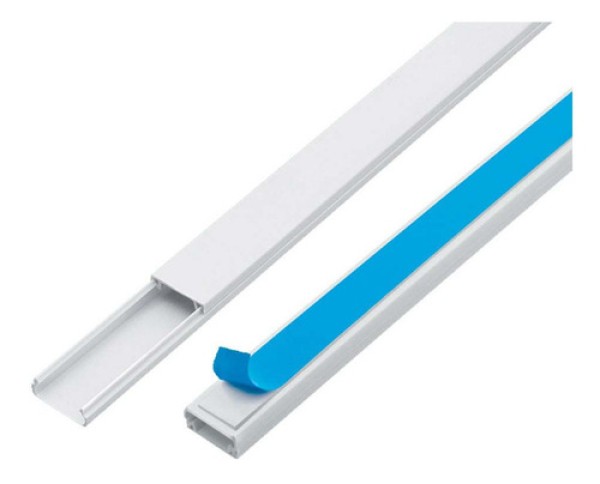 Canaleta Radial Fechada 2x1x200cm Com Dupla Face Colante