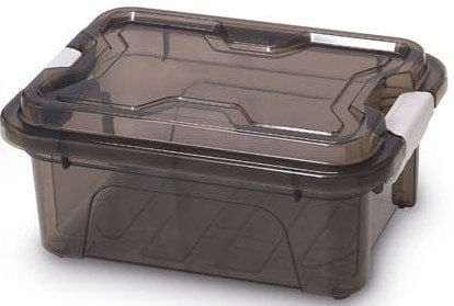 Encontraproduto.com.br - Caixa Organizadora Usual 3L com Travas Cores Sortidas