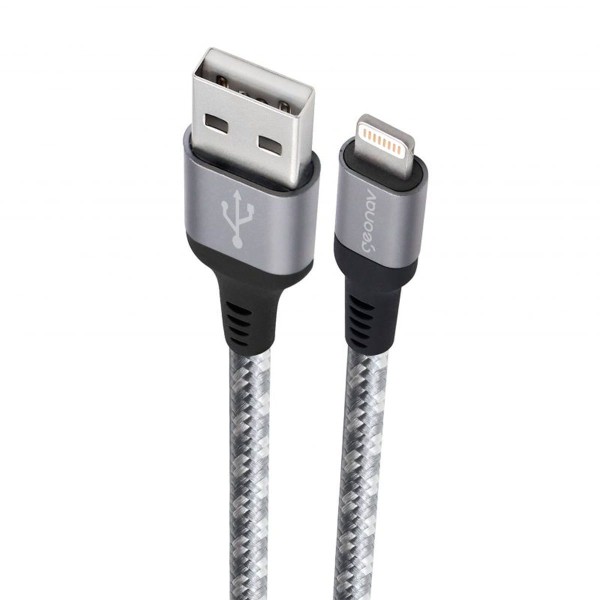 Cabo Lightning Ultra Resistente 1,5m Trançado em Nylon LIGH10T Geonav