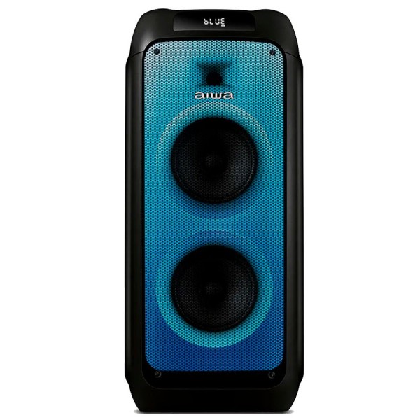 Encontraproduto.com.br - Caixa de Som PartyBox AIWA PB-05 Bluetooth 20H RGB USB TWS Preto