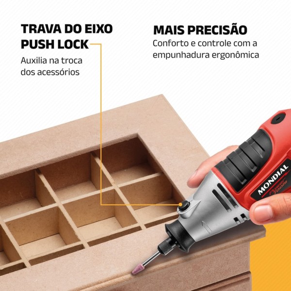 Encontraproduto.com.br - Micro Retífica Mondial Power Tools FMR-02