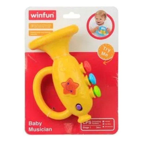 Encontraproduto.com.br - Trompete Músico Bebê - Winfun
