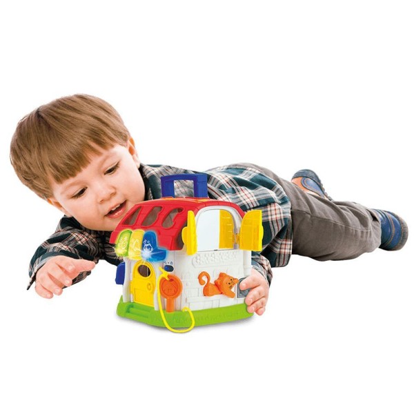 Encontraproduto.com.br - Casinha de Atividades Encaixe as Formas - Winfun - Yes Toys
