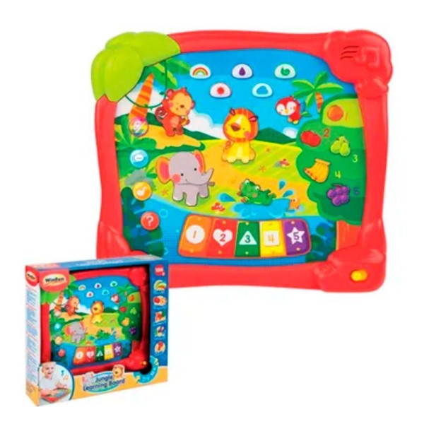 Encontraproduto.com.br - Tablet Divertido Aprendendo Na Selva - Winfun