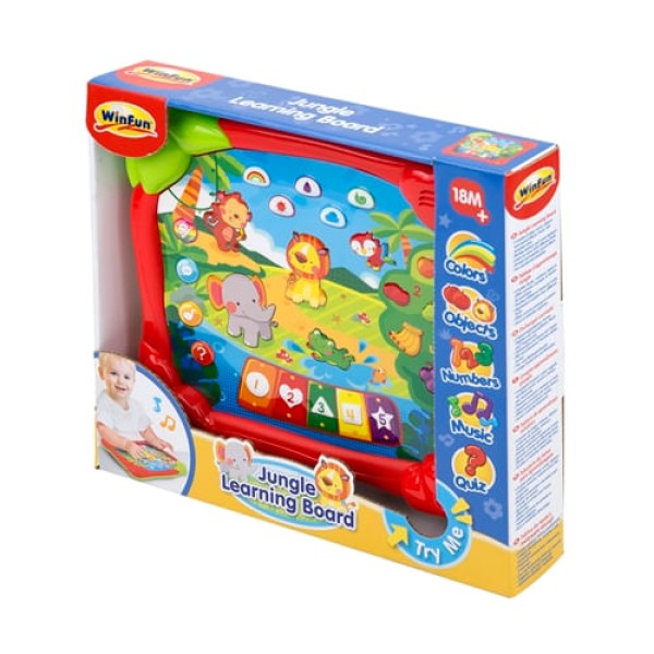 Encontraproduto.com.br - Tablet Divertido Aprendendo Na Selva - Winfun