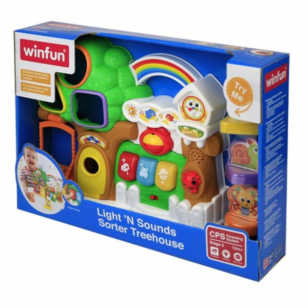 Encontraproduto.com.br - Casinha da Árvore com Luzes e Sons - Winfun - Yes Toys