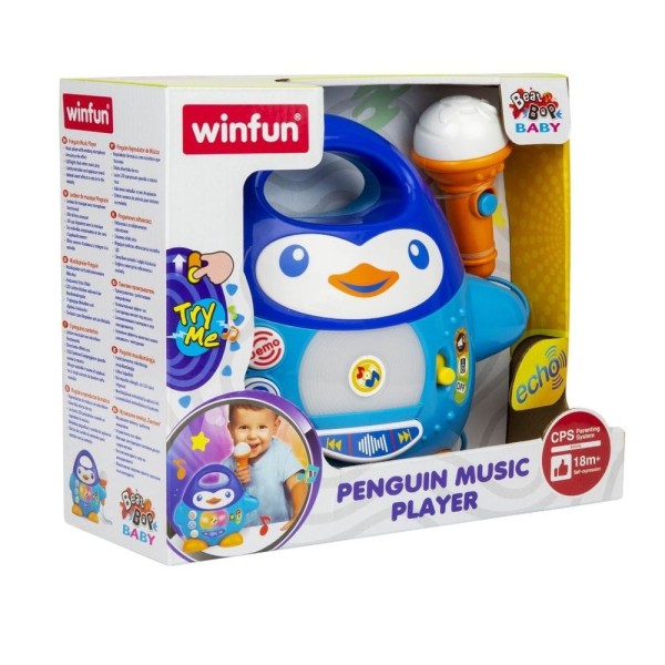 Encontraproduto.com.br - Pinguim Musical 2514 Winfun