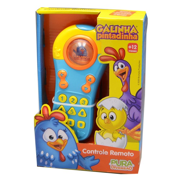 Controle Remoto Galinha Pintadinha 20203 Yes Toys