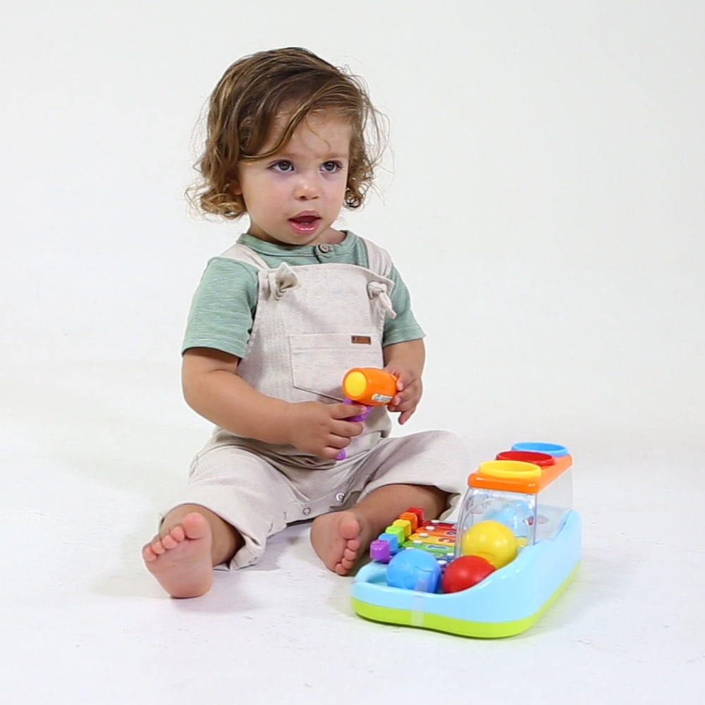 Pianinho Bate E Toca Galinha Pintadinha - Pura Diversão