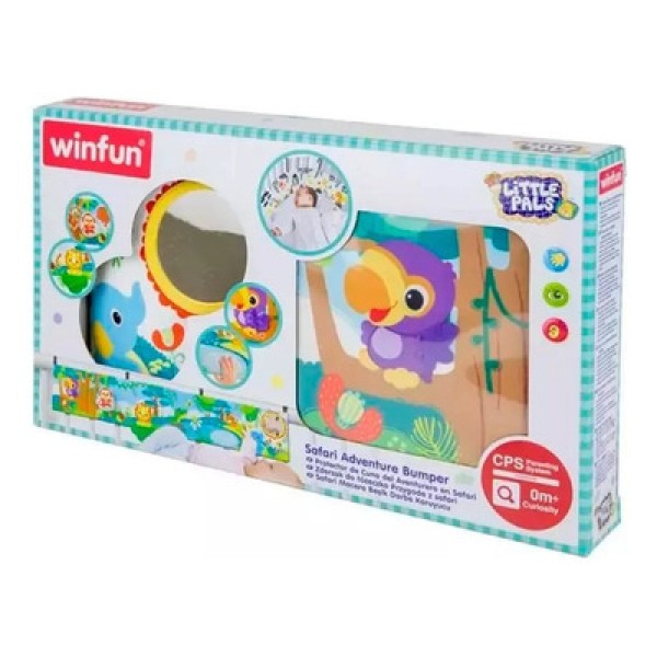 Encontraproduto.com.br - Cenário Para Berço Safari Win Fun