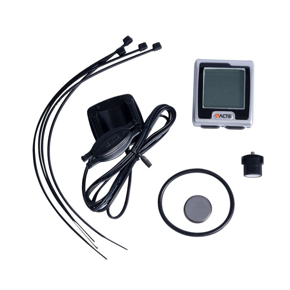 Encontraproduto.com.br - Computador Para Bike Com Fio 15 Funcoes A31 Acte Sports