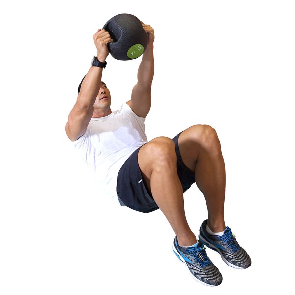 Encontraproduto.com.br - Medicine Ball com Pegada 3Kg Preta Acte T108