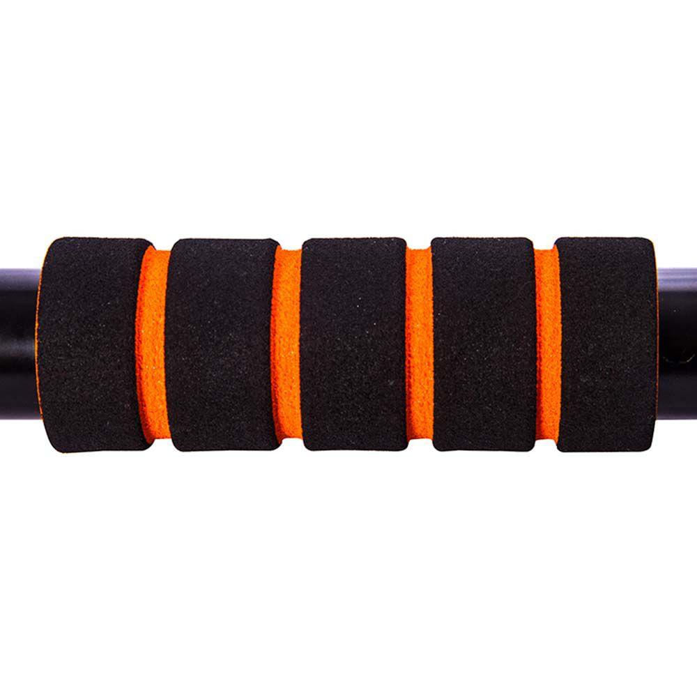 Encontraproduto.com.br - Barra de Porta Ajustável Acte Sports T142 - Preto e Laranja