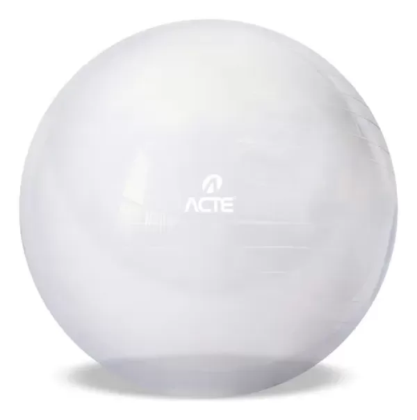Bola de Pilates Gym Ball Acte 65cm Crystal