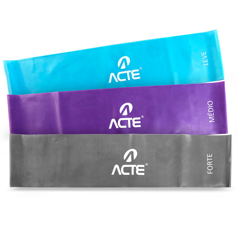 Encontraproduto.com.br - kit Loop Band Acte T234 - 3 peças