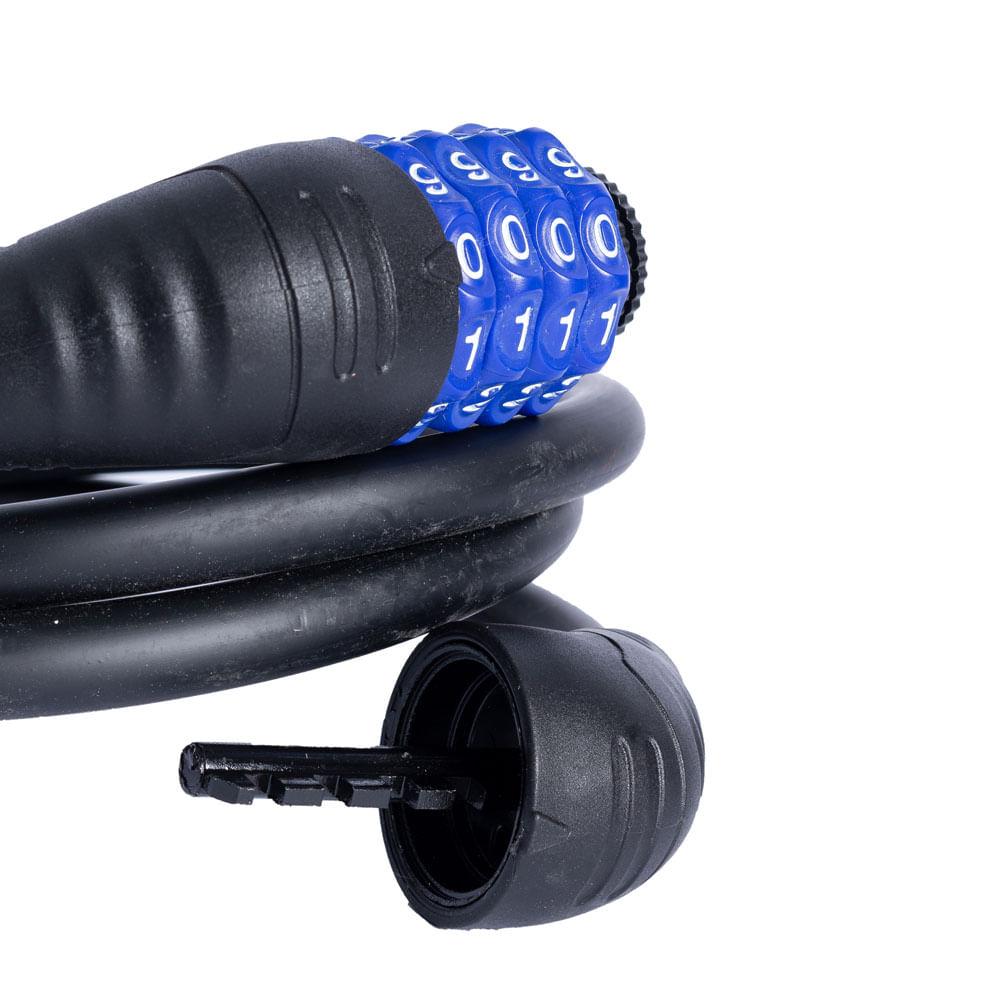 Encontraproduto.com.br - Cadeado para Bicicleta Acte Sports com Segredo A64 - Preto