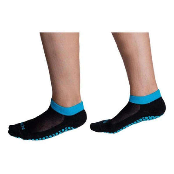 Encontraproduto.com.br - Meia Para Pilates Preto com Rosa F3-PR Acte