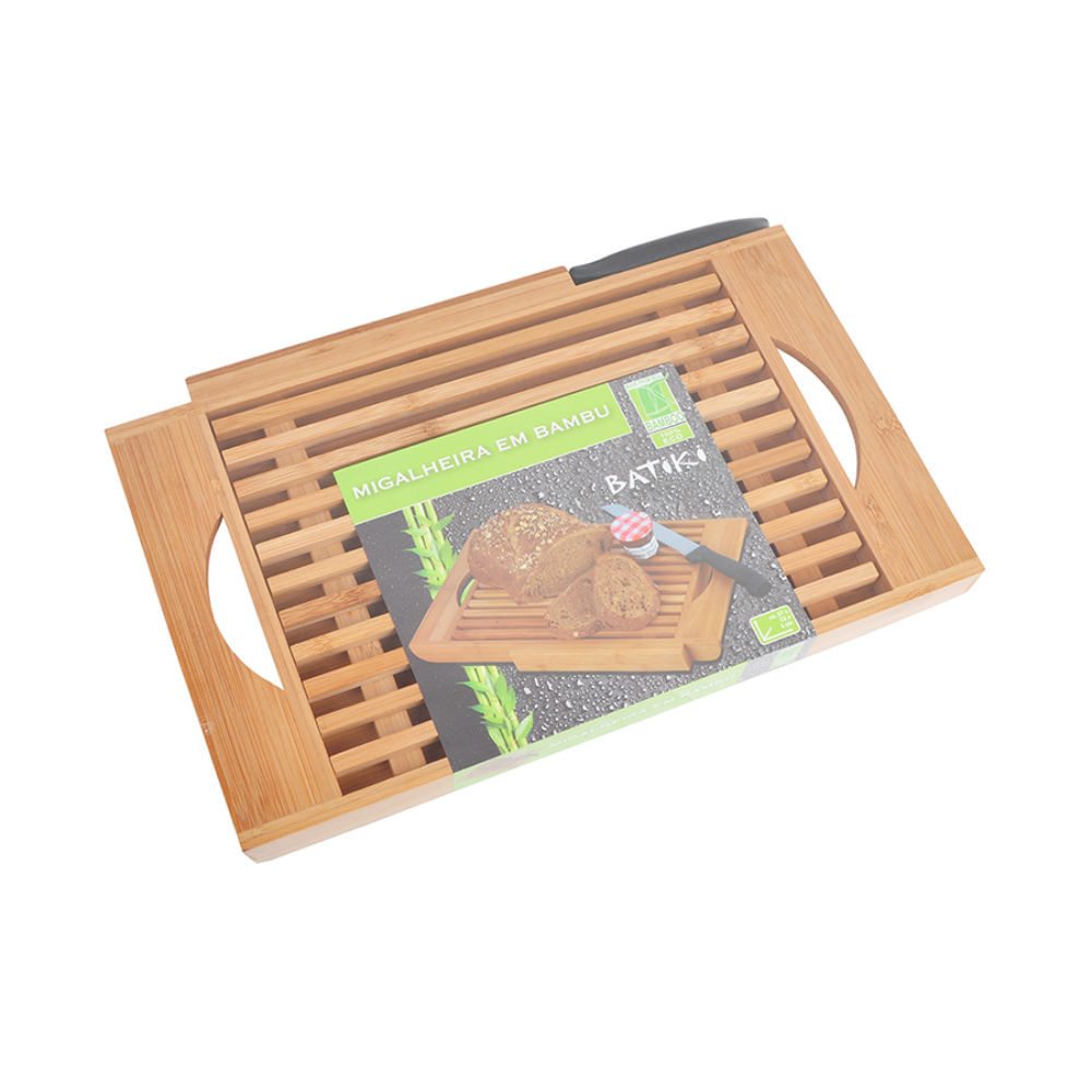 Migalheira em Bambu com Faca Batiki 51297