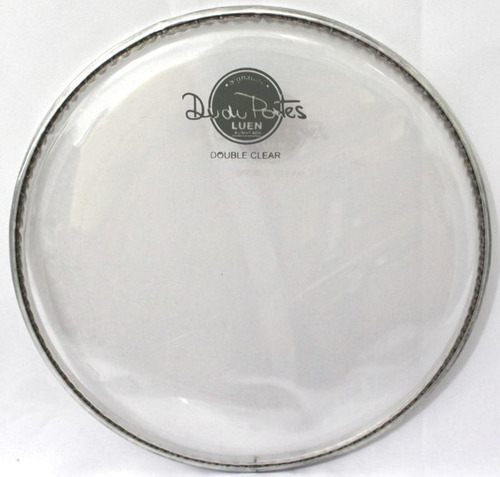 Pele De Bateria Pele 12 Double Clear Dudu Portes