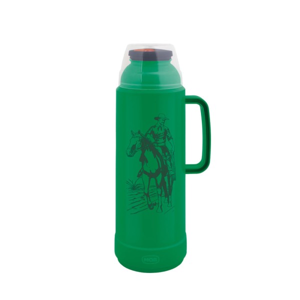 Encontraproduto.com.br - Garrafa Térmica Use Farroupilha Verde Cavalo 1 Litro