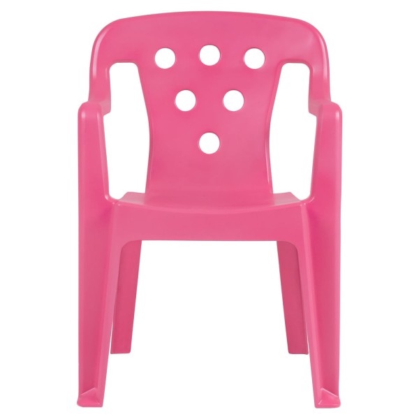 Encontraproduto.com.br - Cadeira Plástica Infantil Mor Kids Rosa - 15151551