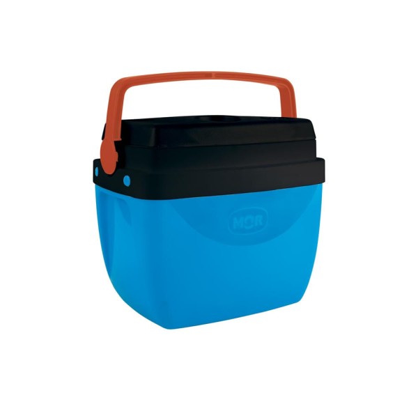 Encontraproduto.com.br - Caixa Térmica 12L Azul com Laranja