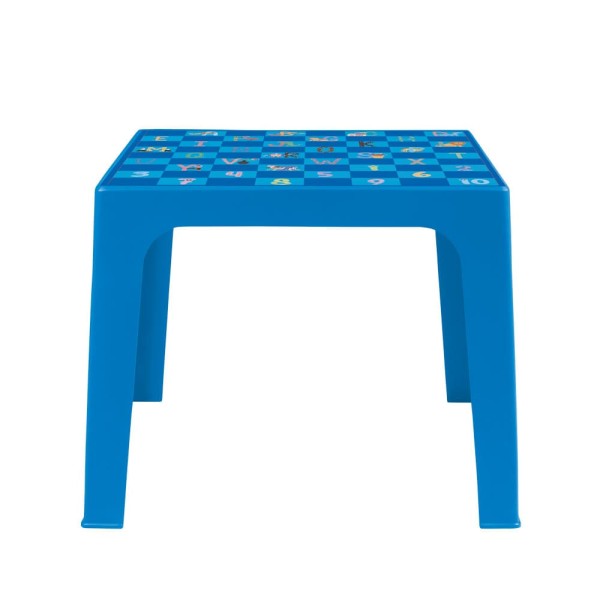 Encontraproduto.com.br - Mesinha Mor Estampada Kids Azul Mor