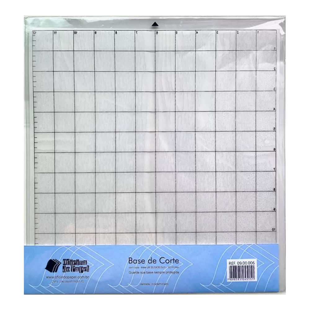 Encontraproduto.com.br - Base de Corte com Cola 30,5x30,5cm Oficina do Papel