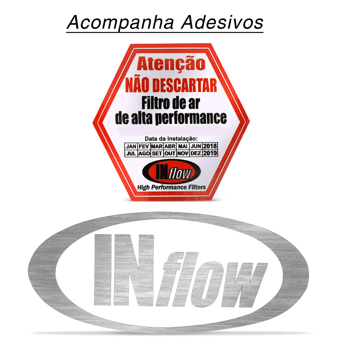Encontraproduto.com.br - Filtro de Ar Esportivo Inflow Inbox  Civic G10 17 a 19 1.5 Turbo CR-V 17 18 1.5 Turbo HPF6365