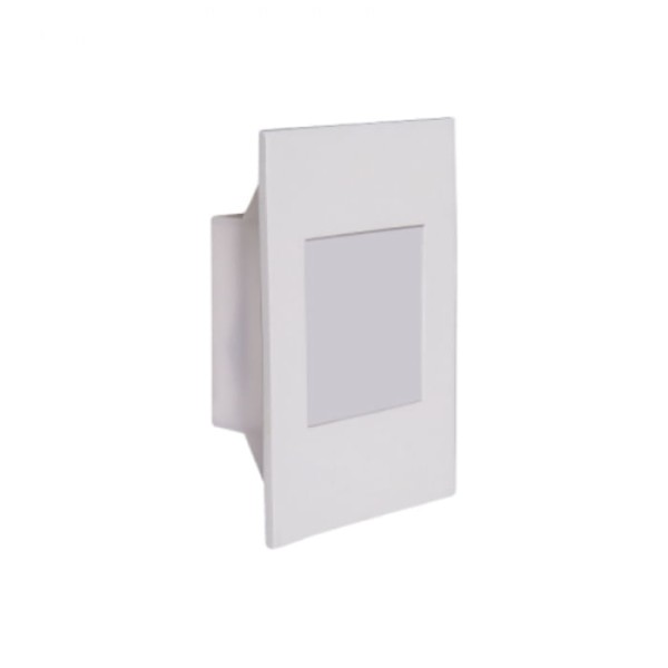 Balizador Led Emb.Fit Uso Int./EXT. BR 1,2W 130LMS 2700K 120G Ref.10088/10099 – Romalux