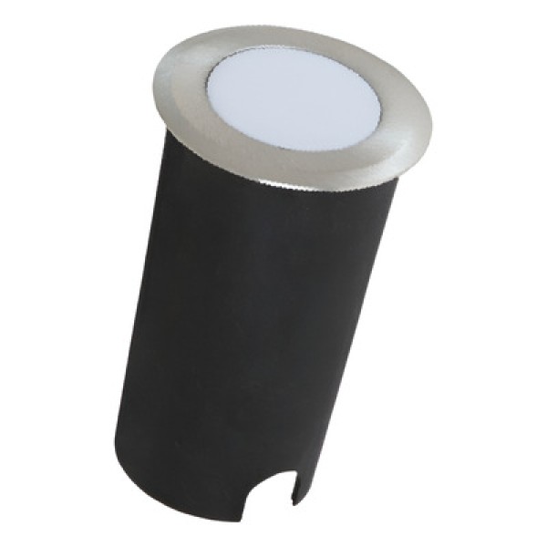 Balizador Led Embutir IP-66 Escovado 1,8w 2700k Ref.10031 - Romalux