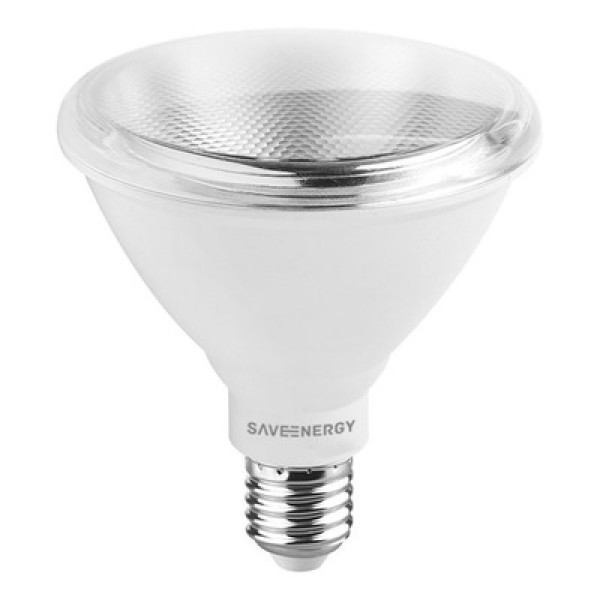 Encontraproduto.com.br - Lâmpada LED PAR38 E-27 Bivolt 15W 2700K Branco Quente 1050 Lúmens 24° Saveenergy