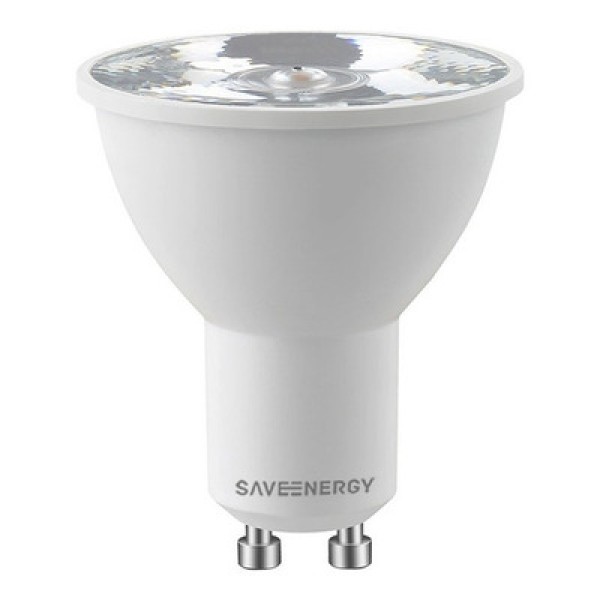 Lâmpada LED MR16 Dicróica GU10 Alto IRC Bivolt 6W 2700K Branco Quente 350 Lúmens 10° Saveenergy