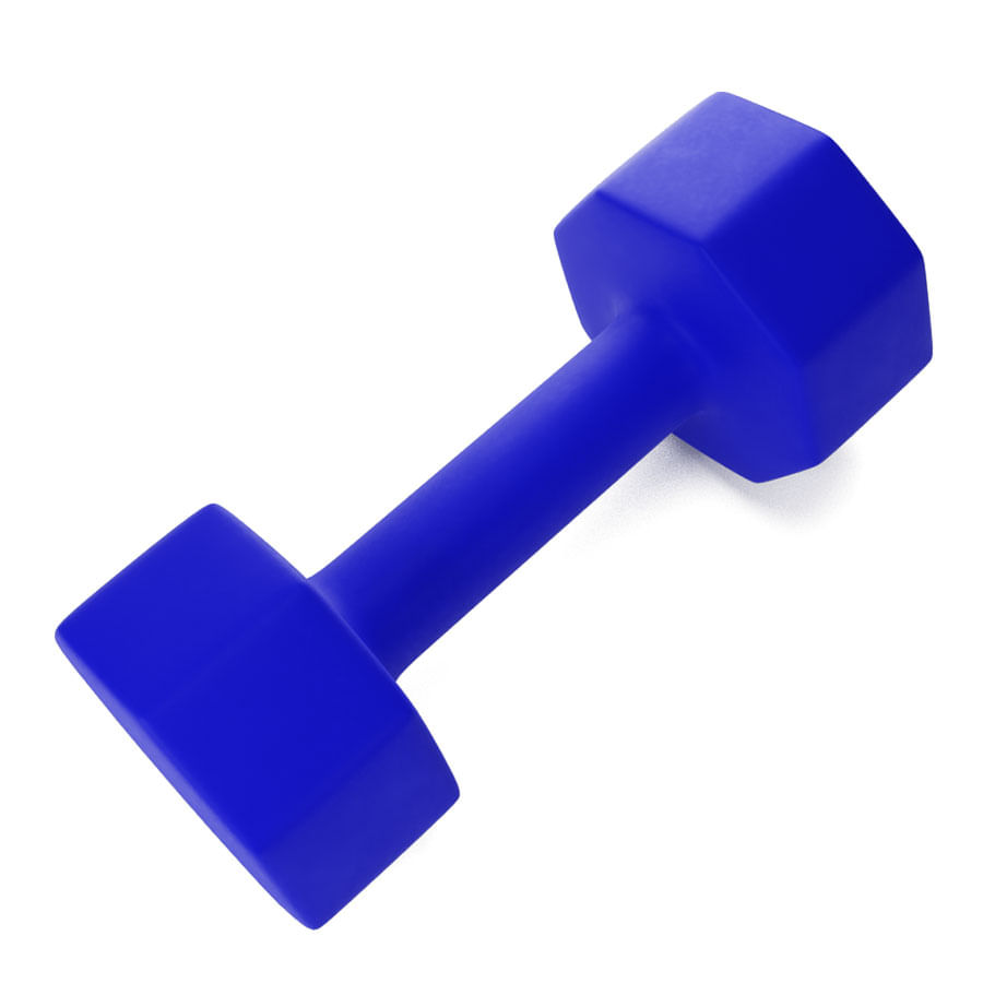Haltere Plástico Kikos 3kg - Azul