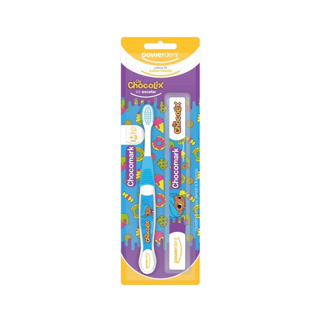 ESCOVA DENTAL INFANTIL CHOCOLIX C/ESTOJO R.2360