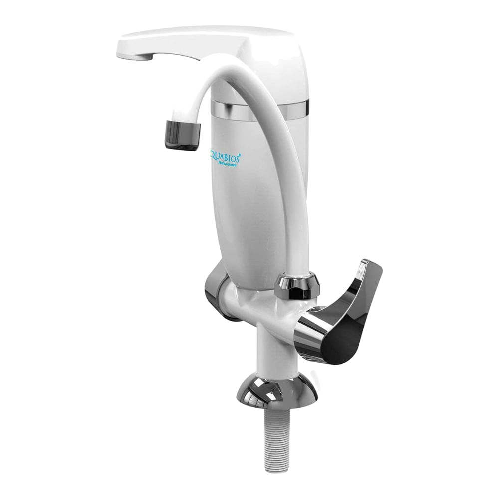 Torneira Móvel com Filtro Bancada Acqua Premium Acquabios Branca