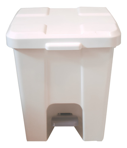 Lixeira JSN Plastica Quadrada com Pedal 25 Litros Verde