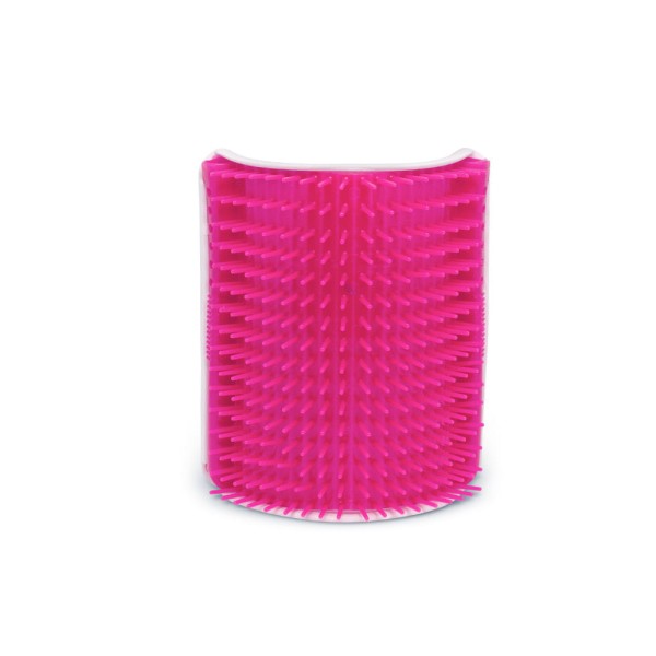 Encontraproduto.com.br - Escova Massageadora Coçadinha Rosa para Gatos – Truqys Pet