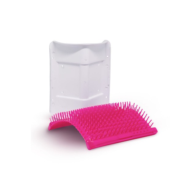 Encontraproduto.com.br - Escova Massageadora Coçadinha Rosa para Gatos – Truqys Pet