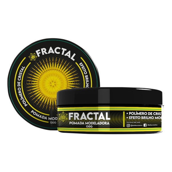 Encontraproduto.com.br - Pomada Modeladora Fractal Polímetro de Cristal 130g